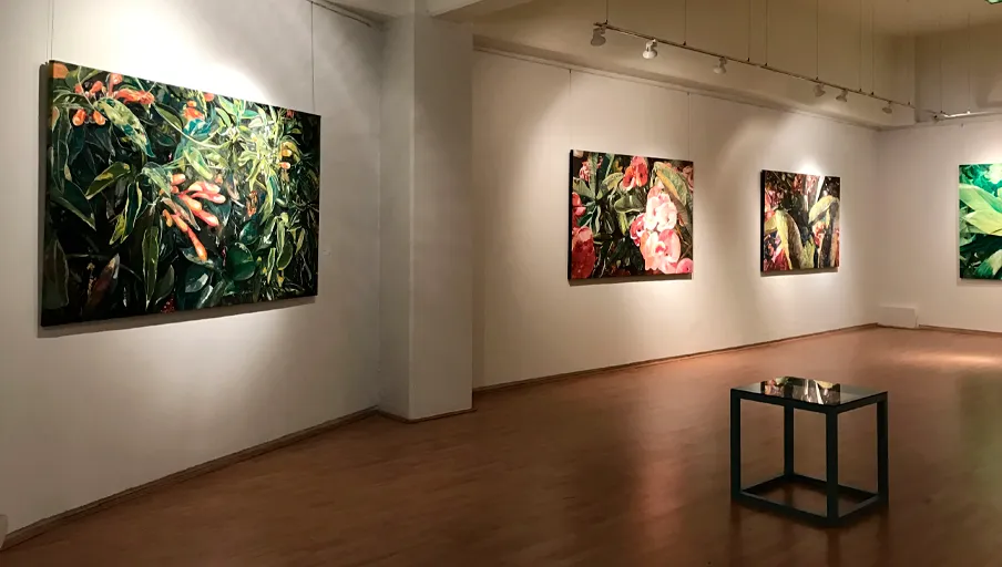 A screenshot of https://www.kelman.mx/blog/galerias-de-arte-en-merida