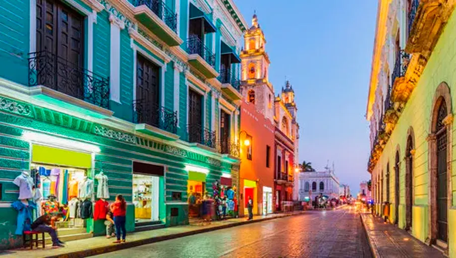 A screenshot of https://www.elfinanciero.com.mx/peninsula/merida-la-segunda-ciudad-mas-segura-de-america-segun-este-ranking/?outputType=amp